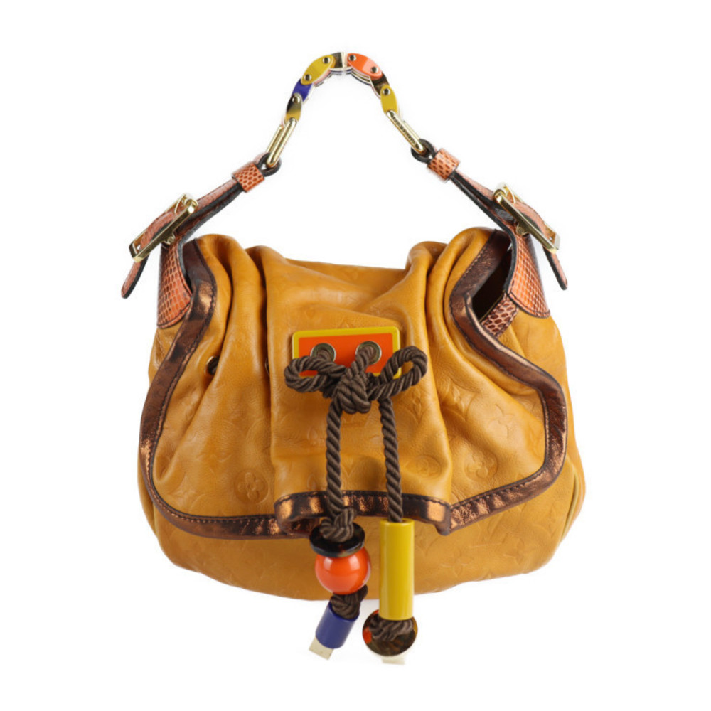 Louis Vuitton Python Satin Brown Orange - image 1